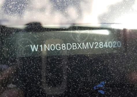 2021 Mercedes-Benz Glc 300 from USA, damaged, VIN W1N0G8DBXMV284020